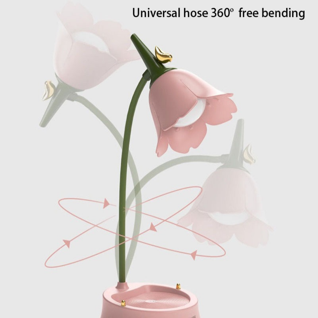 The Flovelle Flower LED Reading Desk Lamp