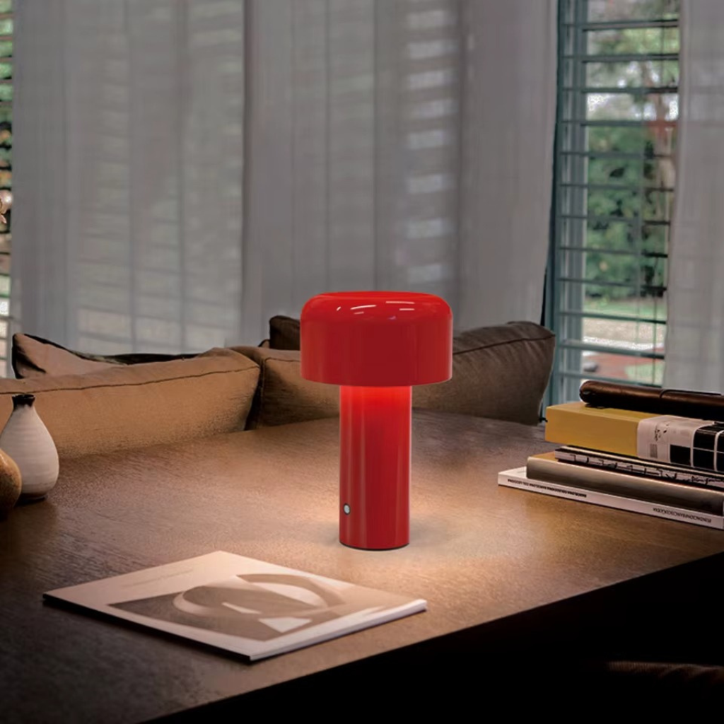 The Fungiara Rechargeable Mushroom Table Lamp