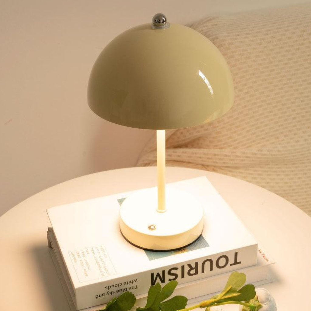 The Fungo Rechargable Nordic Mushroom Table Lamp