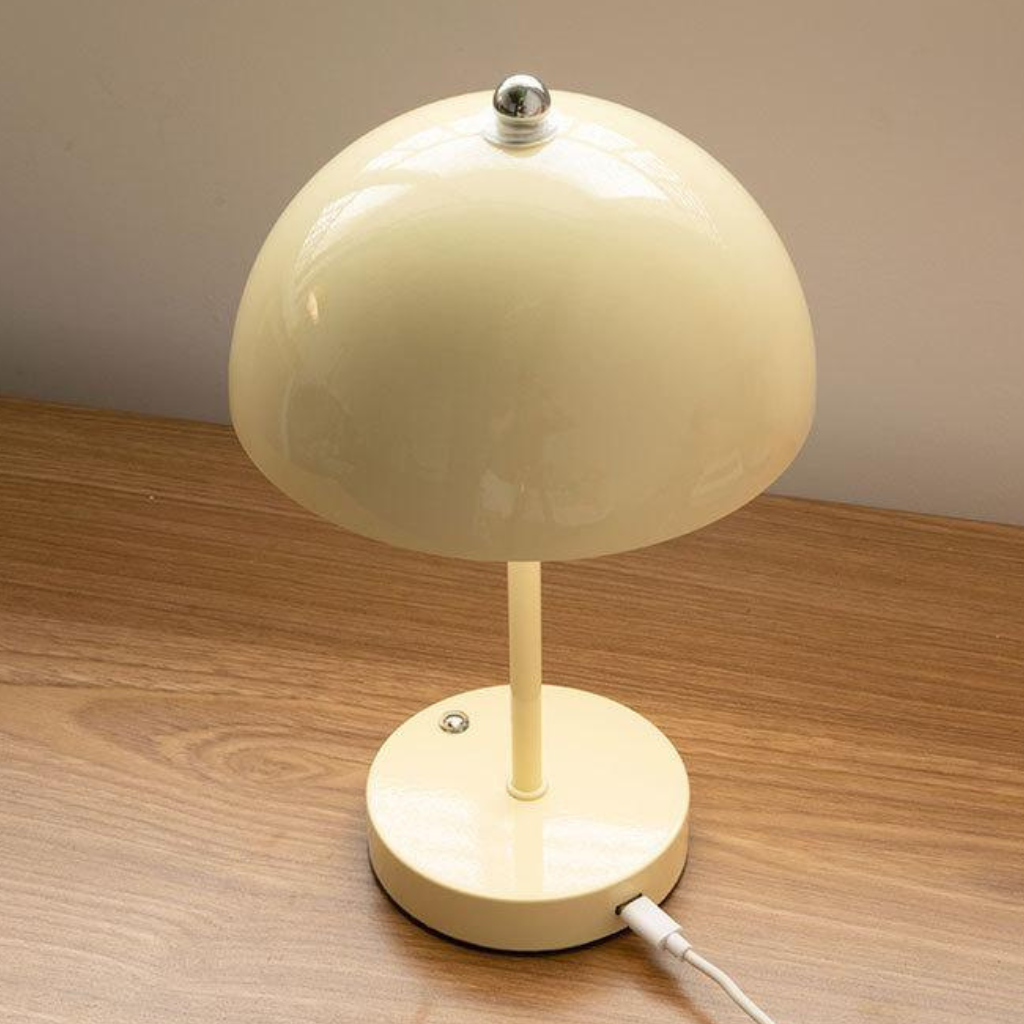 The Fungo Rechargable Nordic Mushroom Table Lamp