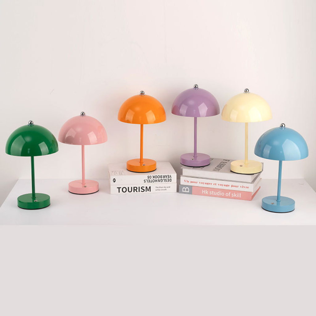 The Fungo Rechargable Nordic Mushroom Table Lamp