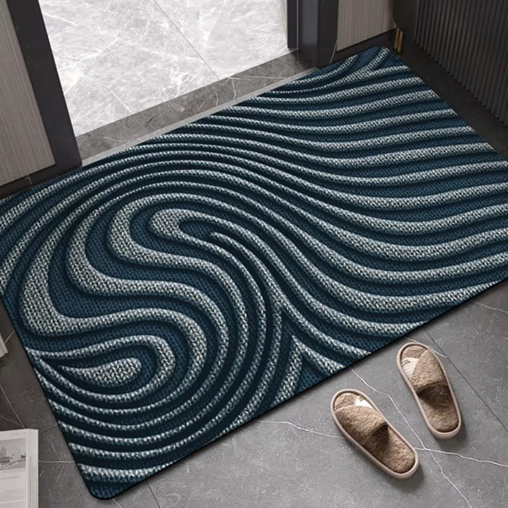 The Geomatta Geometric Striped Door