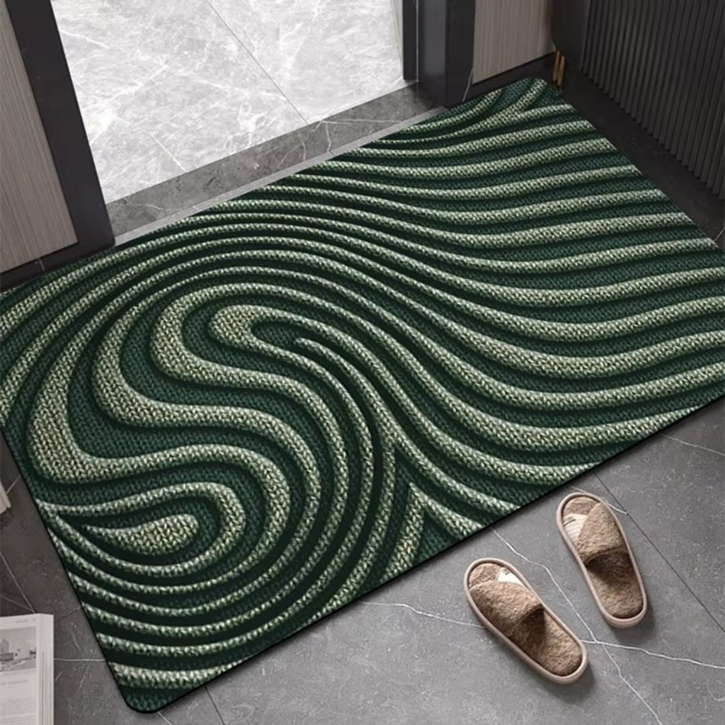 The Geomatta Geometric Striped Door
