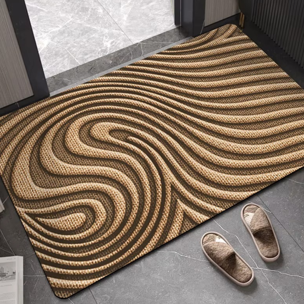 The Geomatta Geometric Striped Door