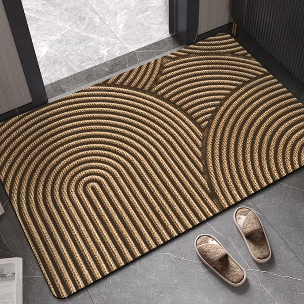 The Geomatta Geometric Striped Door