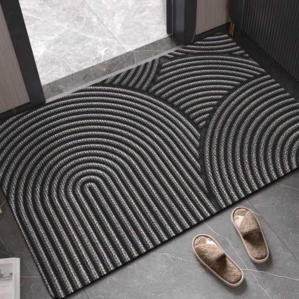 The Geomatta Geometric Striped Door