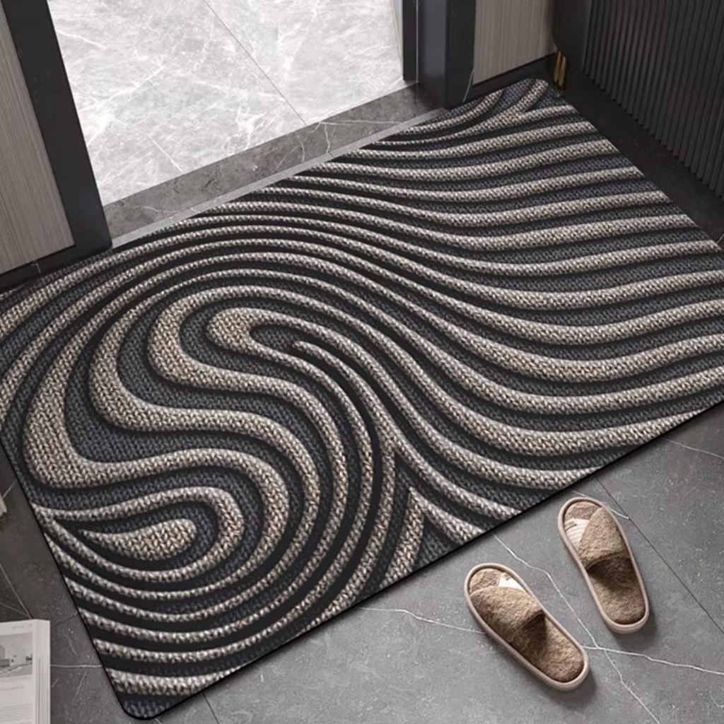 The Geomatta Geometric Striped Door