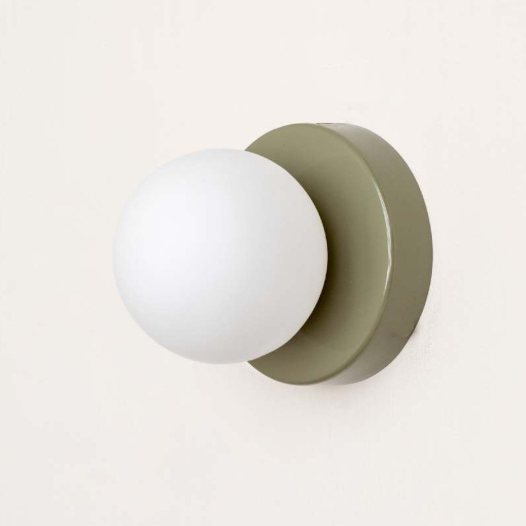 The Glacera Macaron Mini Glass LED Wall Light