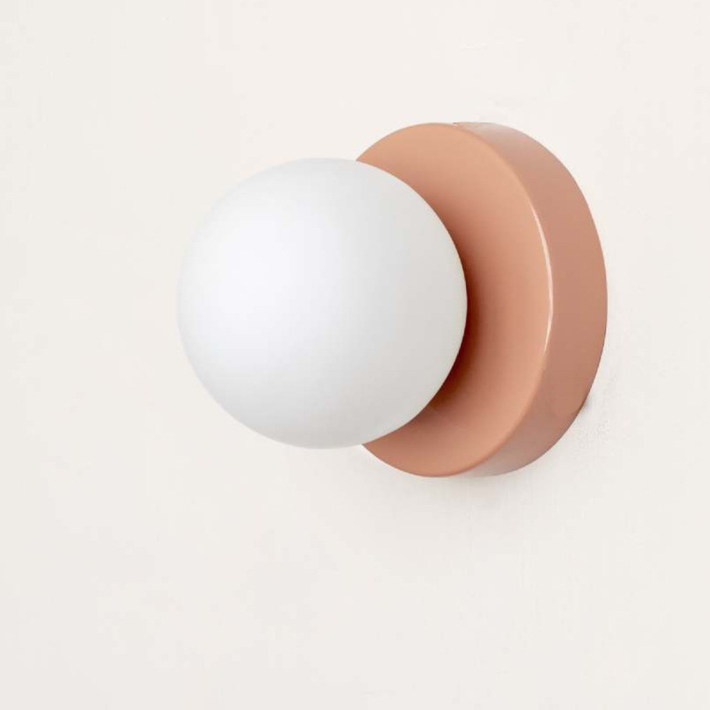 The Glacera Macaron Mini Glass LED Wall Light
