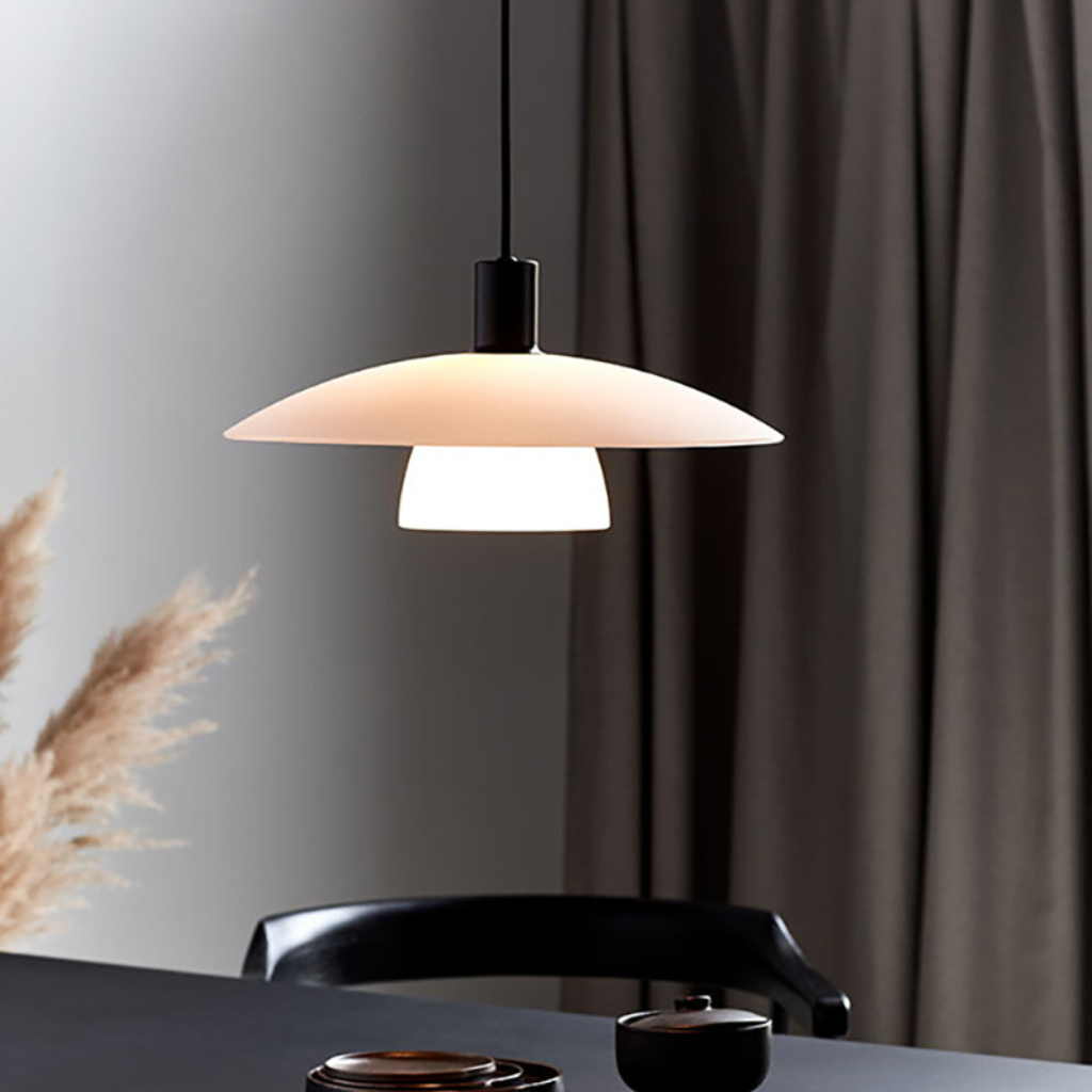 The Glacien Nordic Glass Chandelier Light