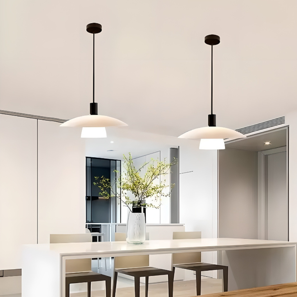 The Glacien Nordic Glass Chandelier Light