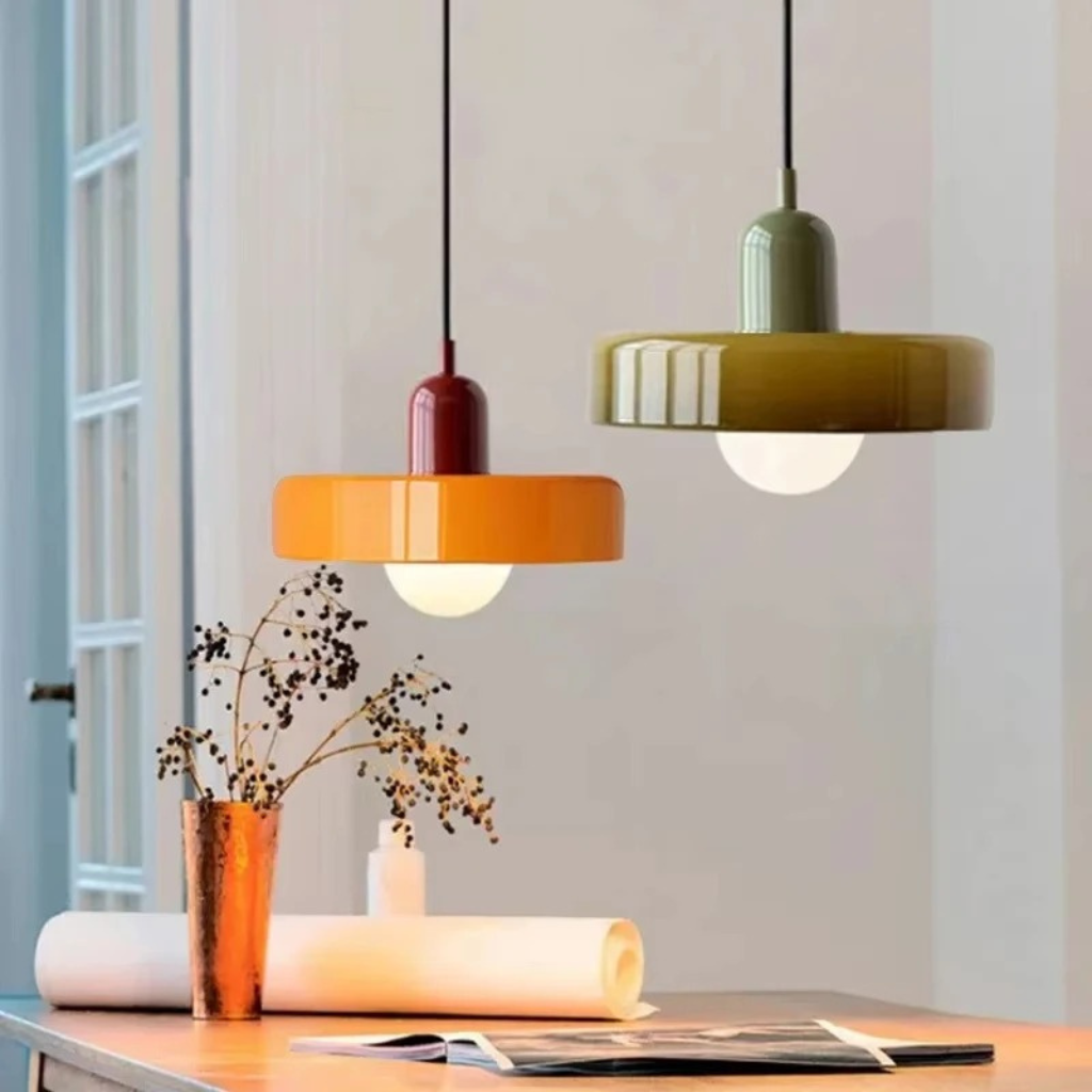 The Glasmere Nordic Retro Glass Pendant Light