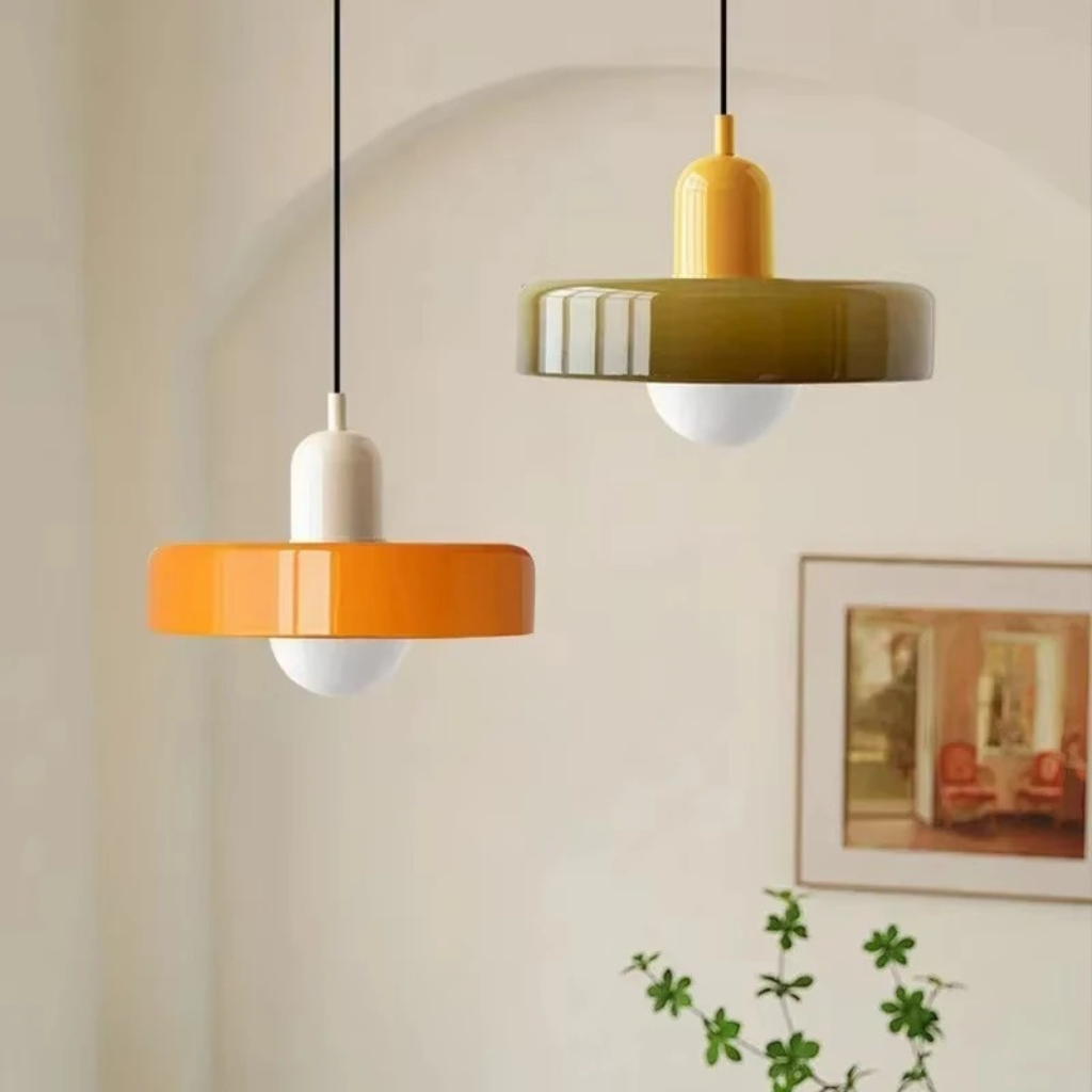 The Glasmere Nordic Retro Glass Pendant Light