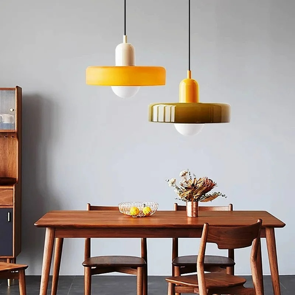 The Glasmere Nordic Retro Glass Pendant Light