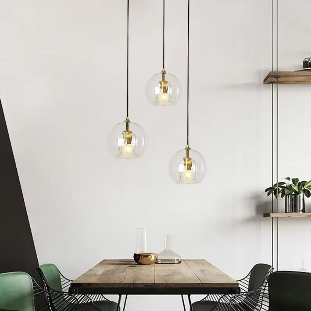 The Glavia Nordic Minimalist Glass Pendant Light