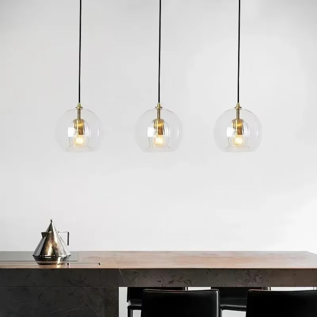 The Glavia Nordic Minimalist Glass Pendant Light