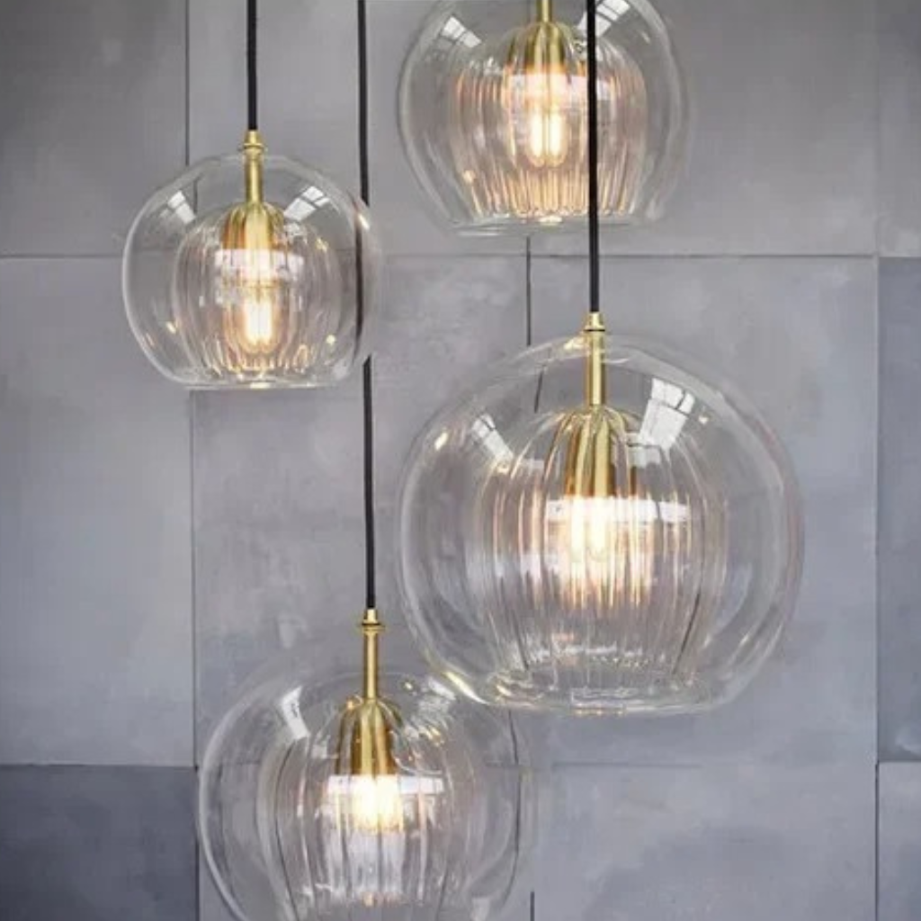 The Glavia Nordic Minimalist Glass Pendant Light