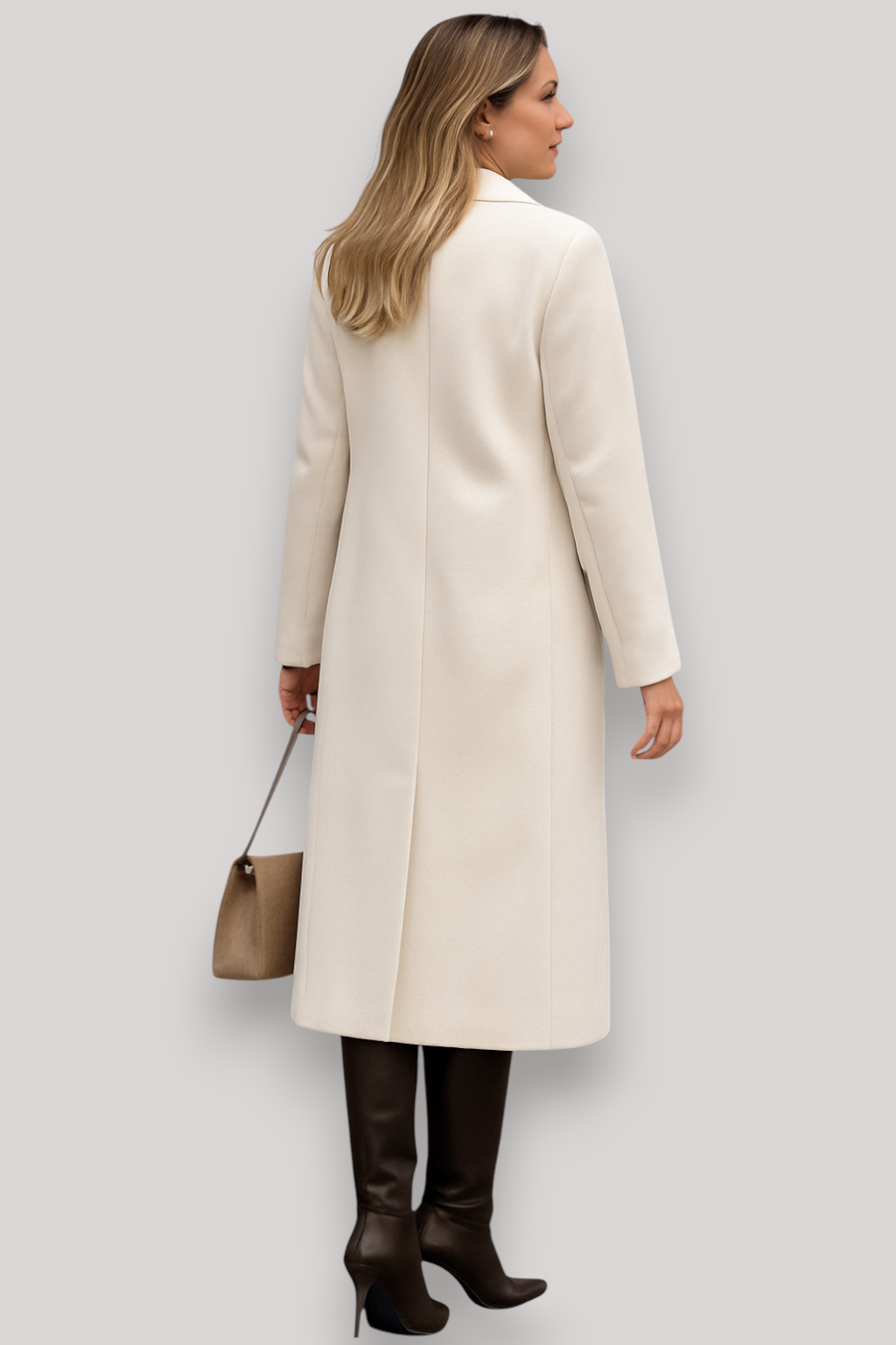 The Gloria Thick Hooded Windproof Coat Single Breasted Winter Parka