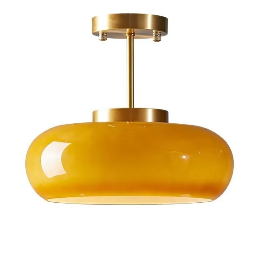 The Glorix Minimalist Glass Pendant Ceiling Light