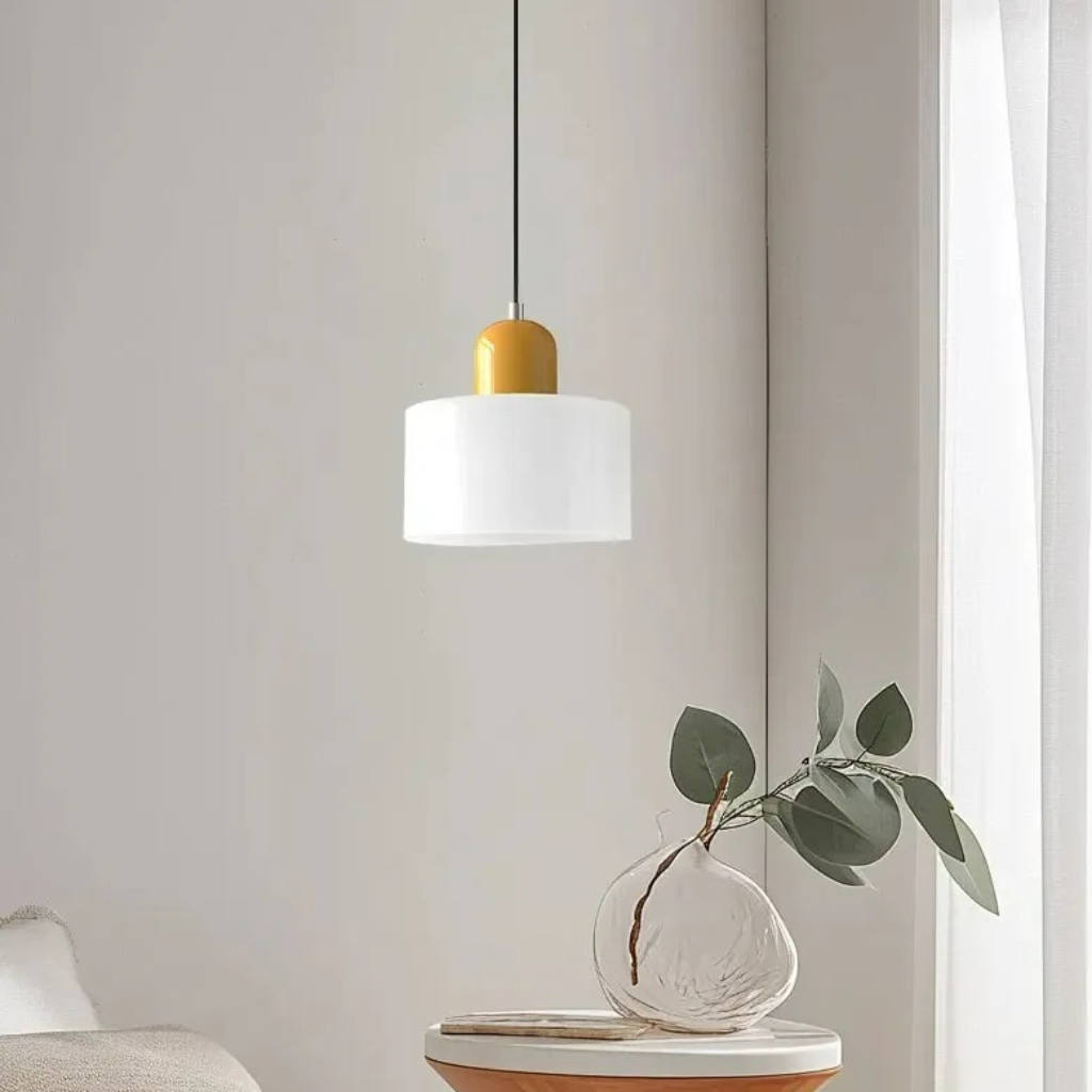 The Glorva Colourful Glass Chandelier Ceiling Light