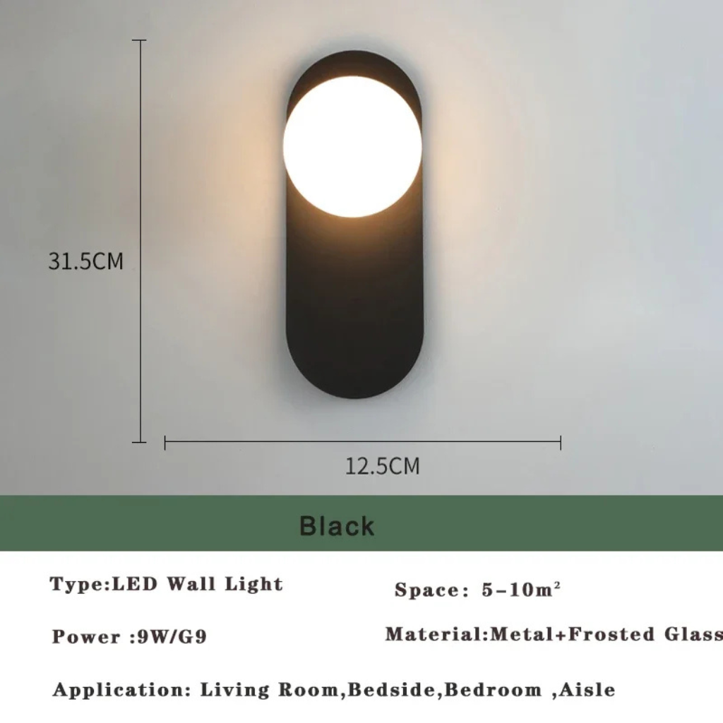 The Goldaire Nordic Modern LED Wall Light
