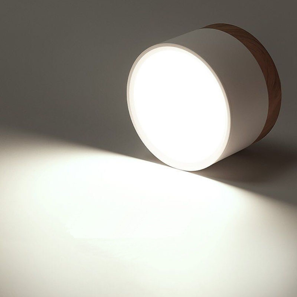 The Gravelle Nordic Wood Grain Dimmable LED Downlight
