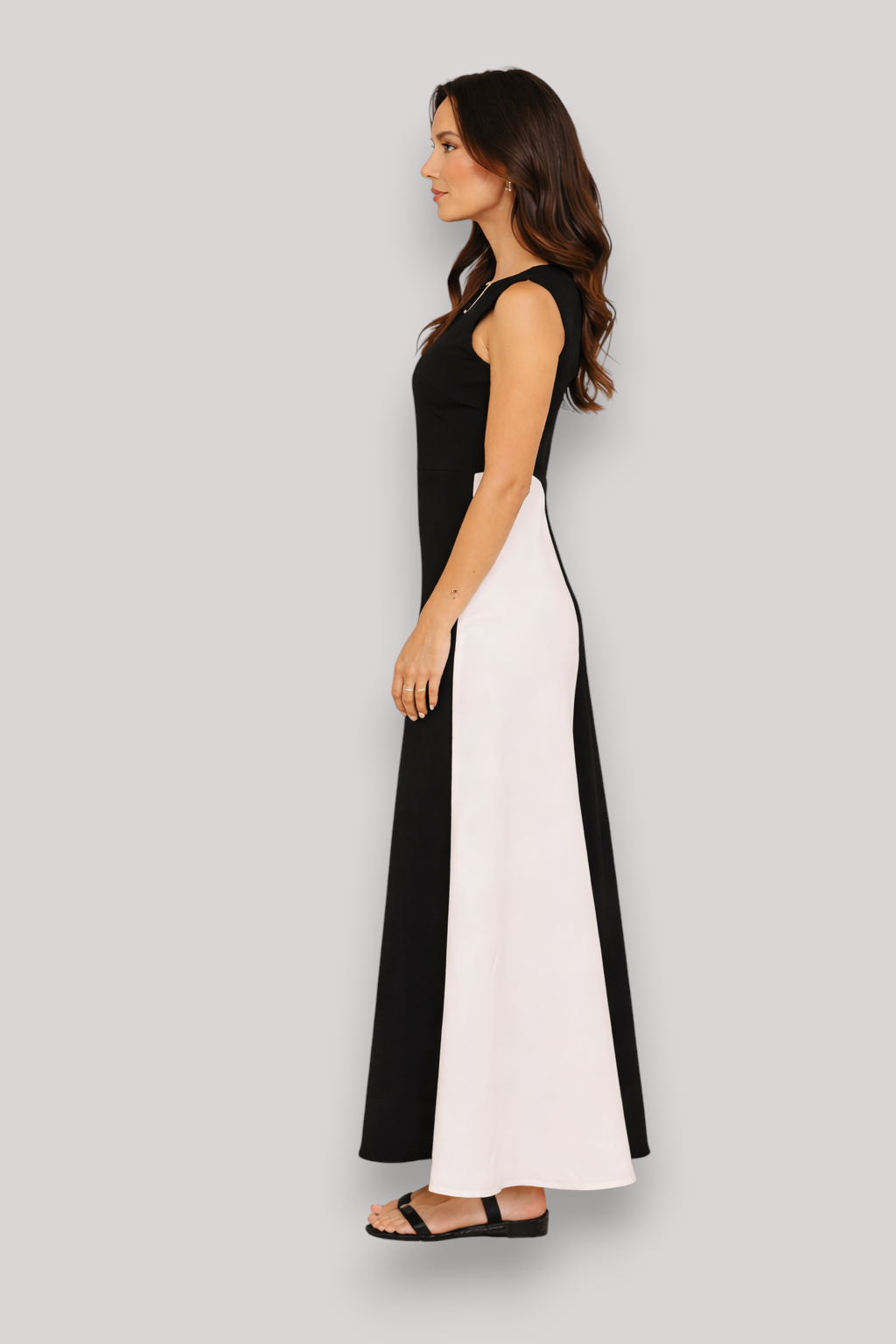 The Hannah Women's Contrasting Maxi Dress