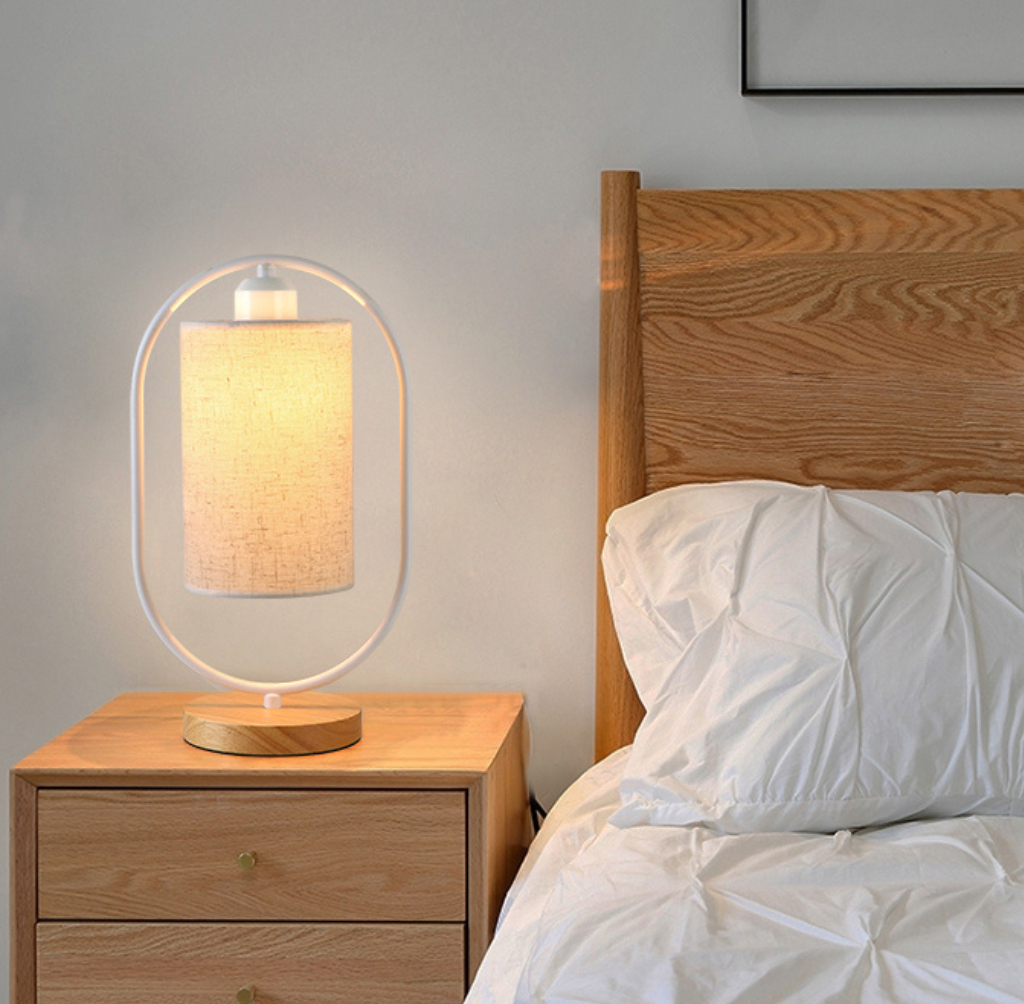 The Havenwood Dimmable Retro Bedside Lamp