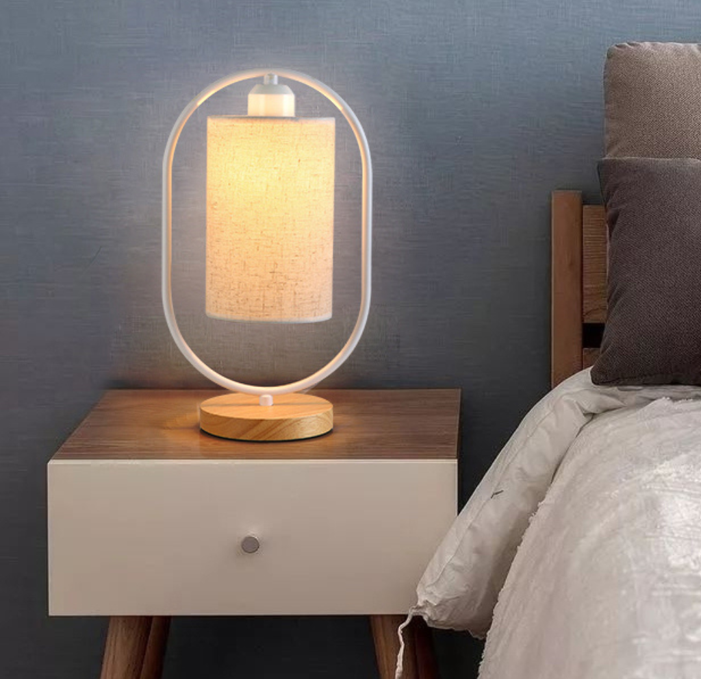 The Havenwood Dimmable Retro Bedside Lamp