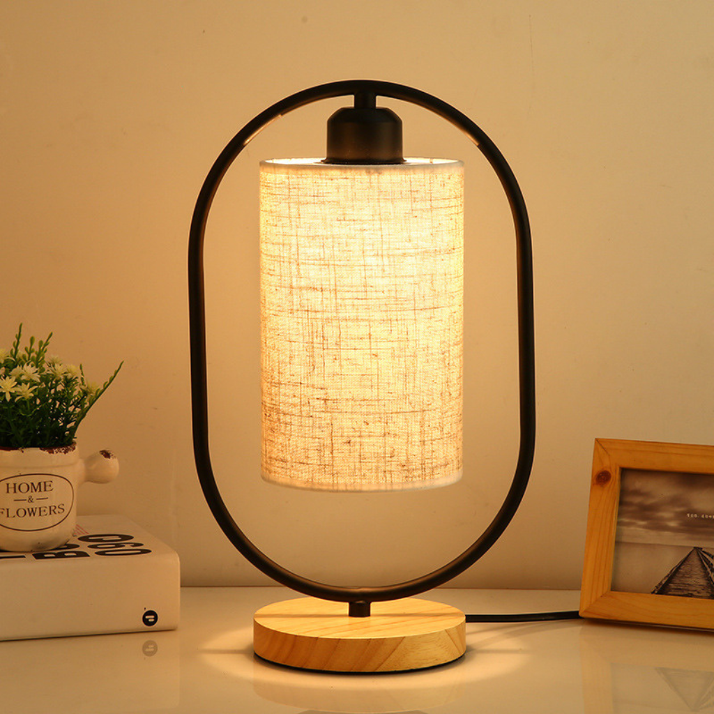 The Havenwood Dimmable Retro Bedside Lamp