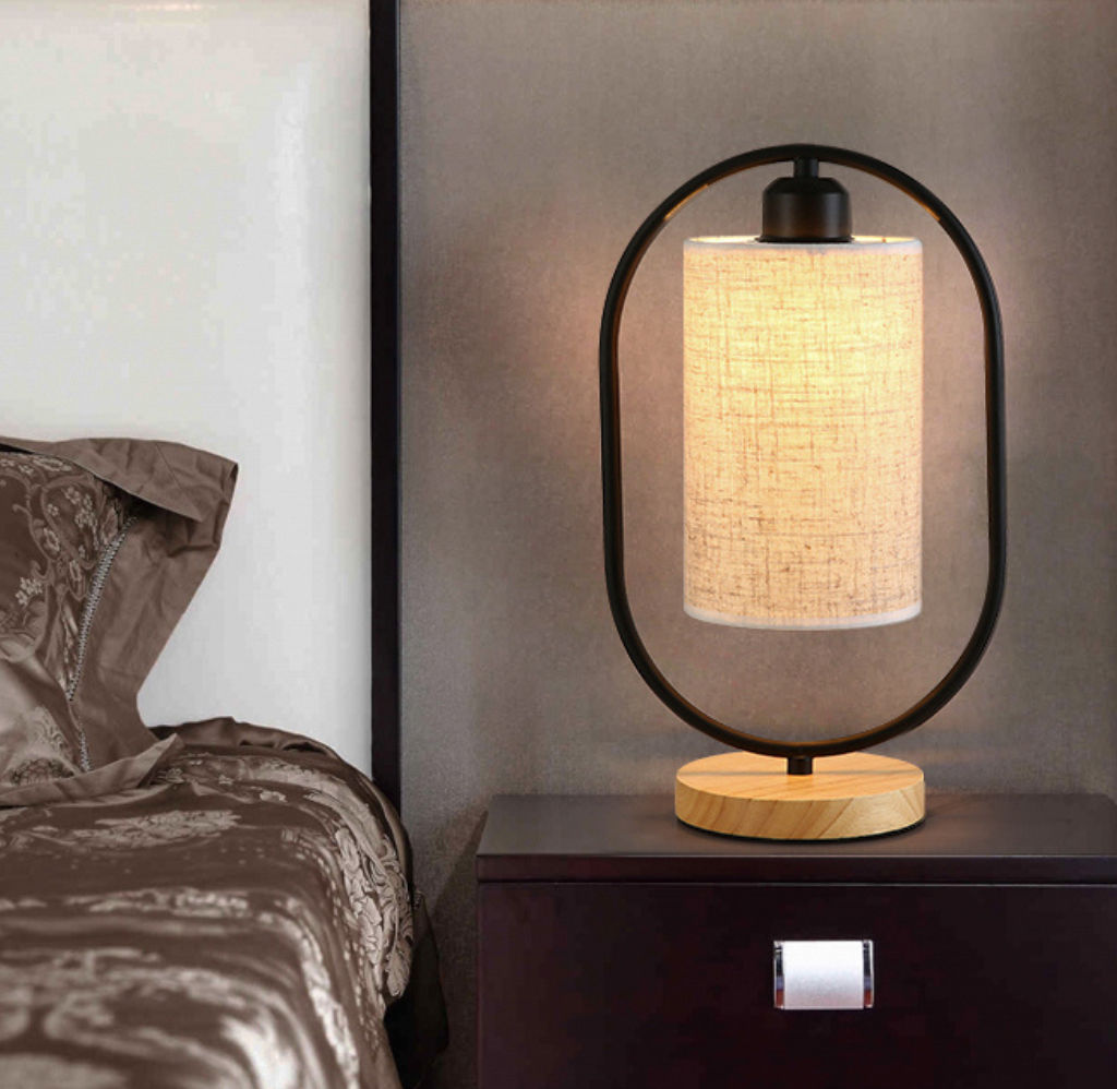 The Havenwood Dimmable Retro Bedside Lamp