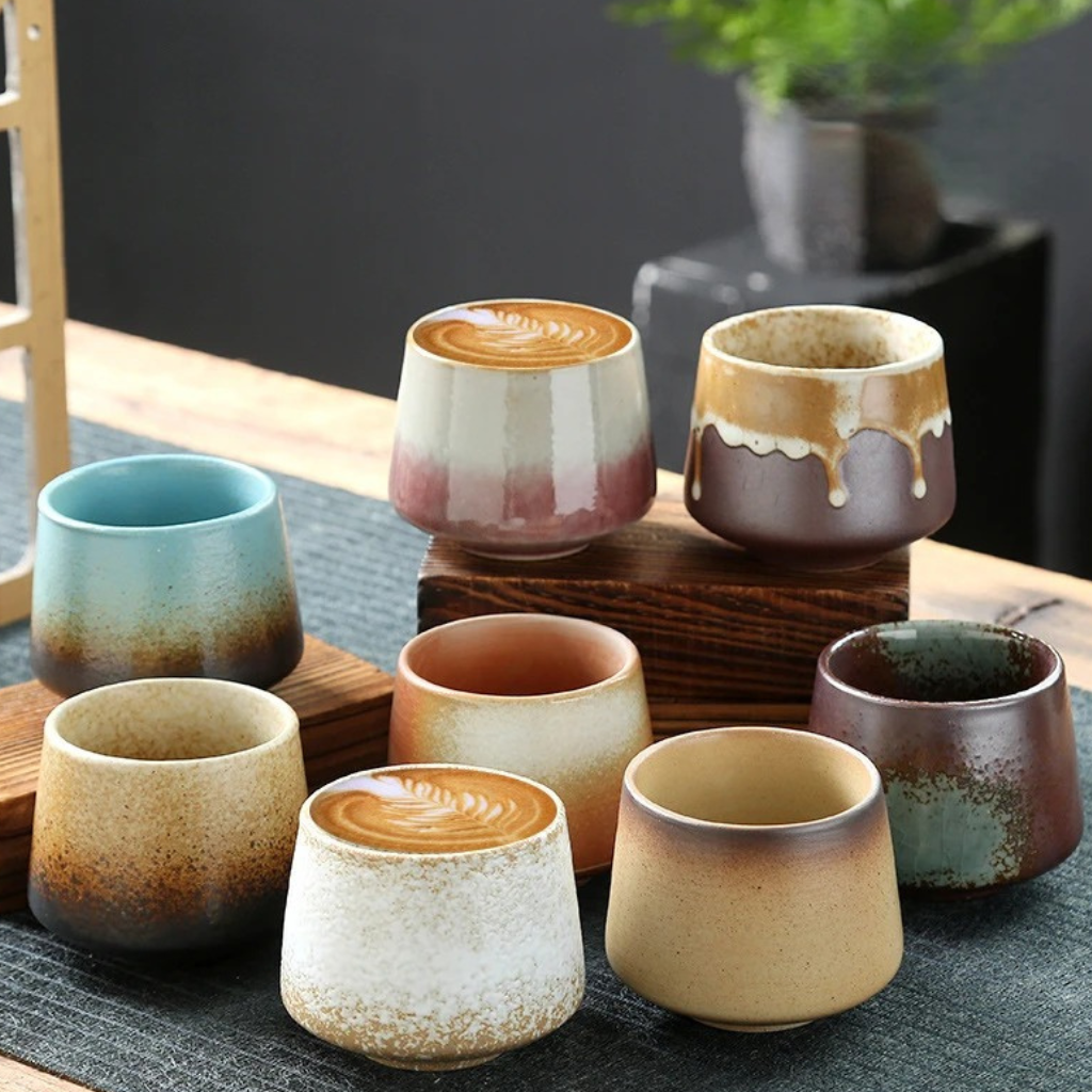 The Hearthix Vintage Styled Ceramic Tea Mug