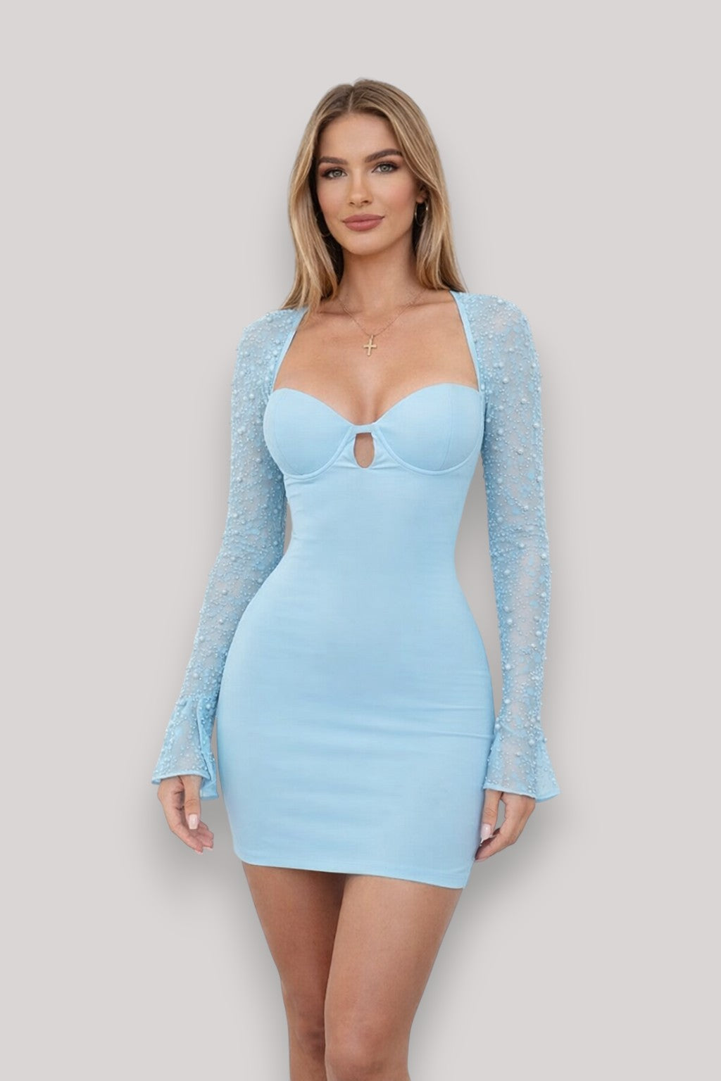 The Henrietta Women's Elegant Mini Bodycon Dress