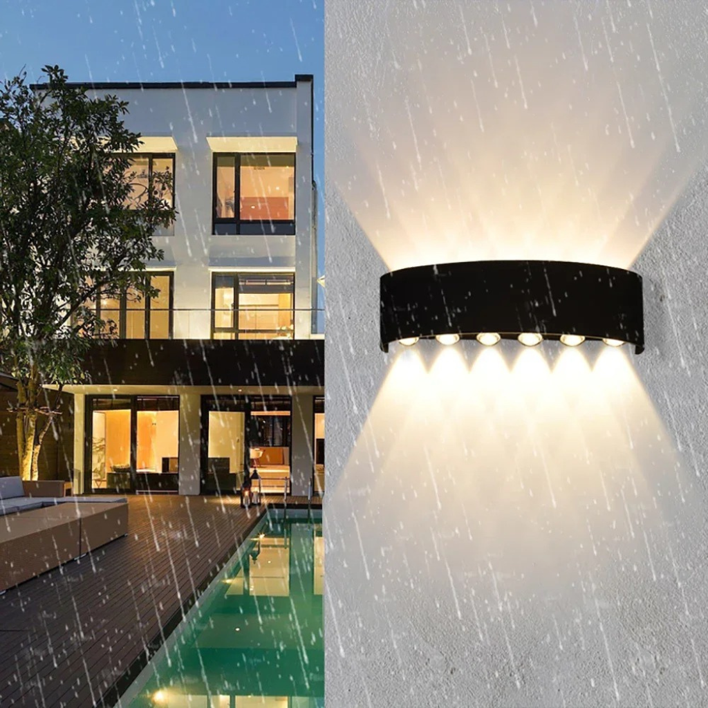 The Hydrolia Waterproof LED Wall Light