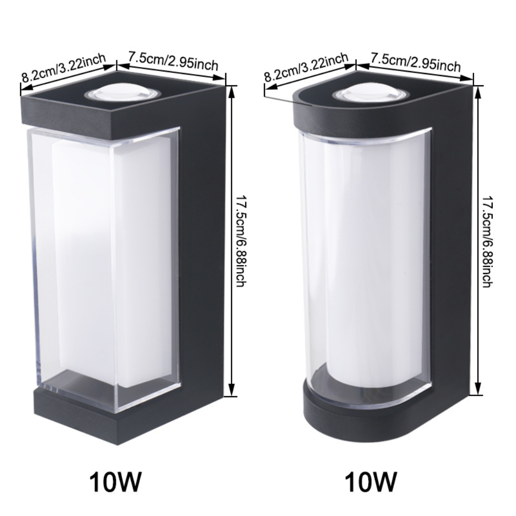 The Hydrolux Outdoor Waterproof LED Wall Light