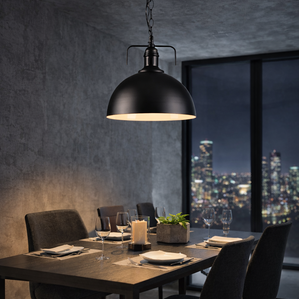 The Induro Vintage Style Pendant Ceiling Light