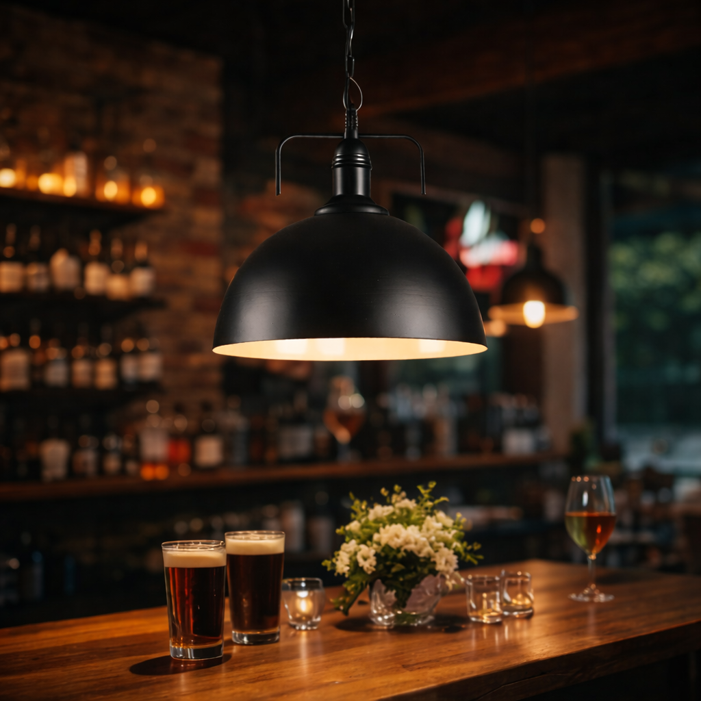 The Induro Vintage Style Pendant Ceiling Light