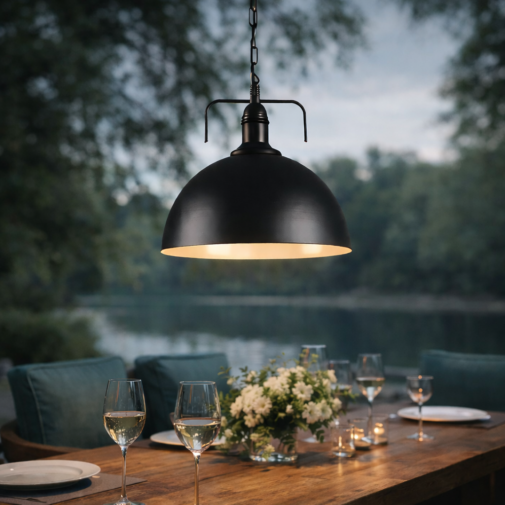 The Induro Vintage Style Pendant Ceiling Light