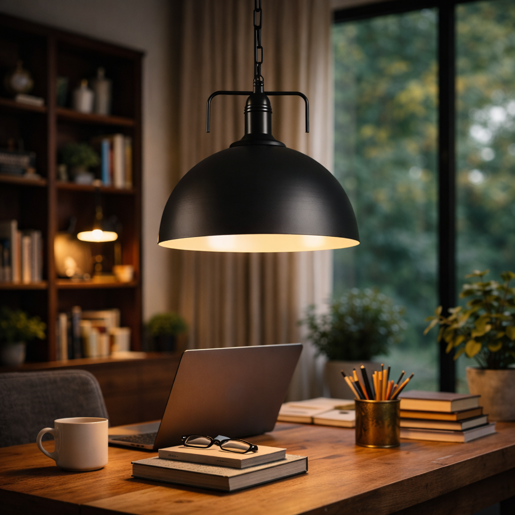 The Induro Vintage Style Pendant Ceiling Light