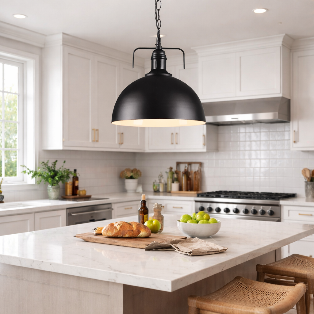 The Induro Vintage Style Pendant Ceiling Light