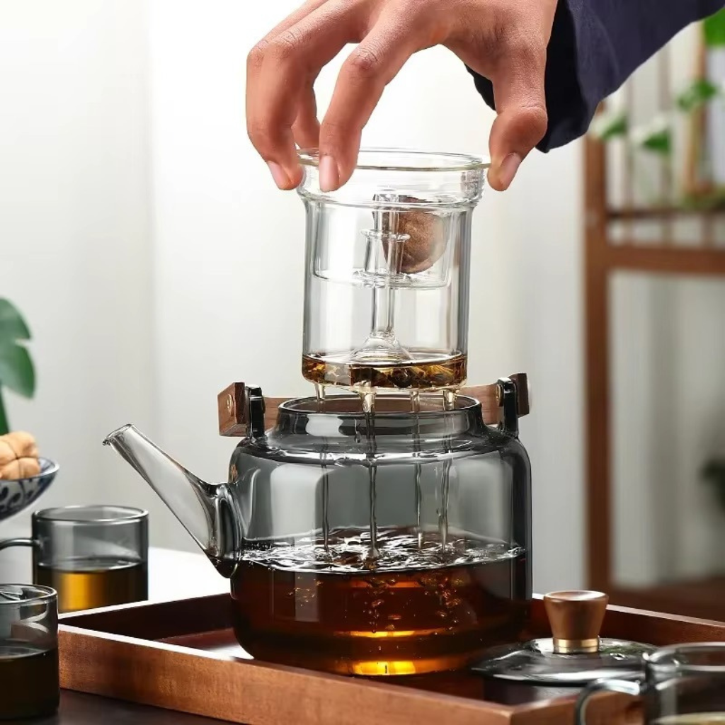 The Infusia Heat Resistant Tea Kettle With Removable Infuser