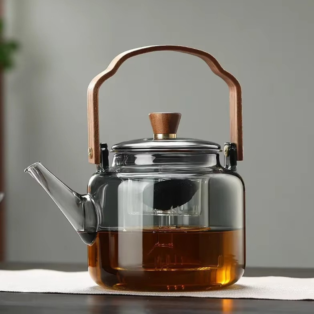 The Infusia Heat Resistant Tea Kettle With Removable Infuser