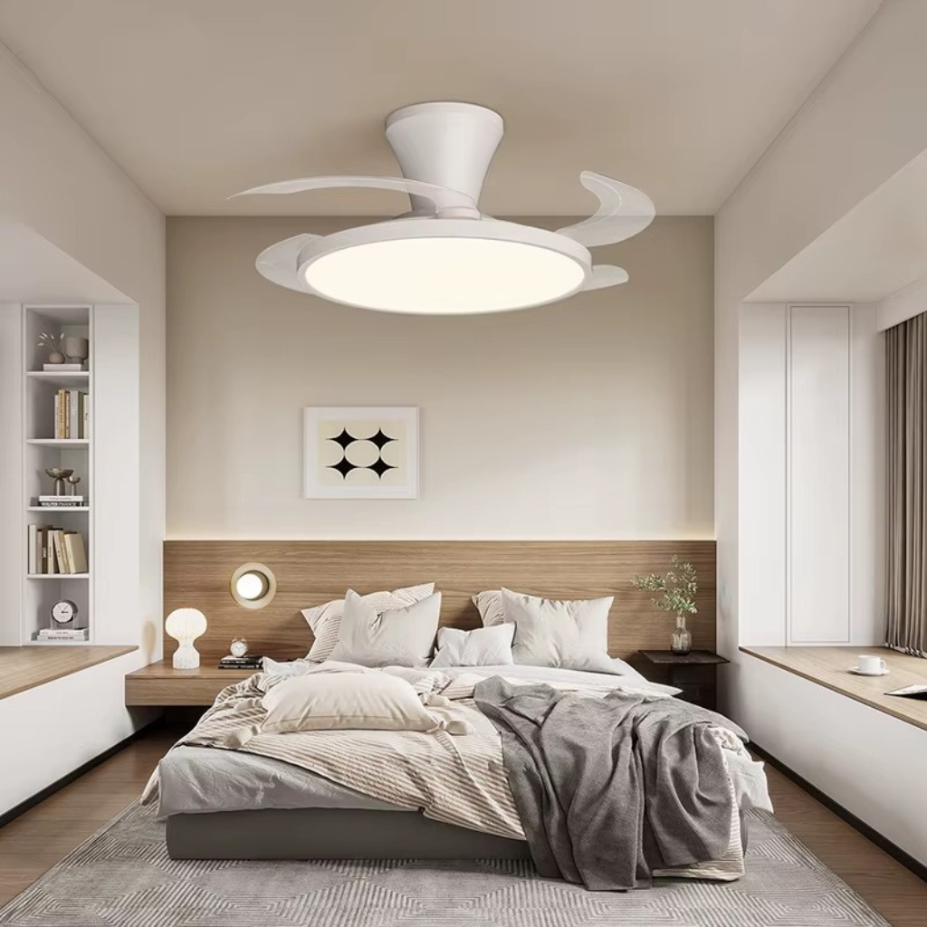 The Invisix Ceiling Fan With LED Light