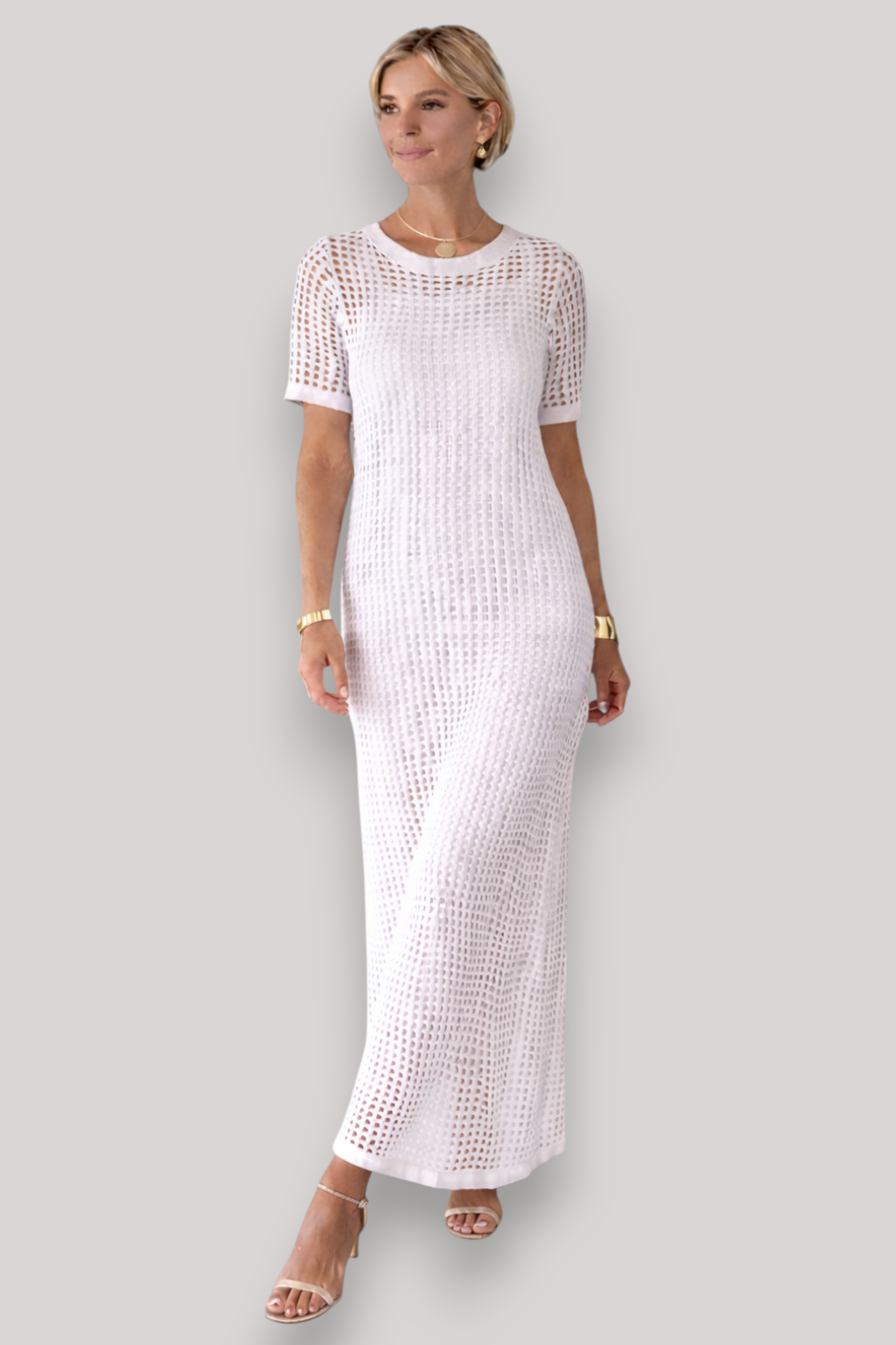 The Iona Women's Dress Set Elegant Summer Short Sleeve Two Piece