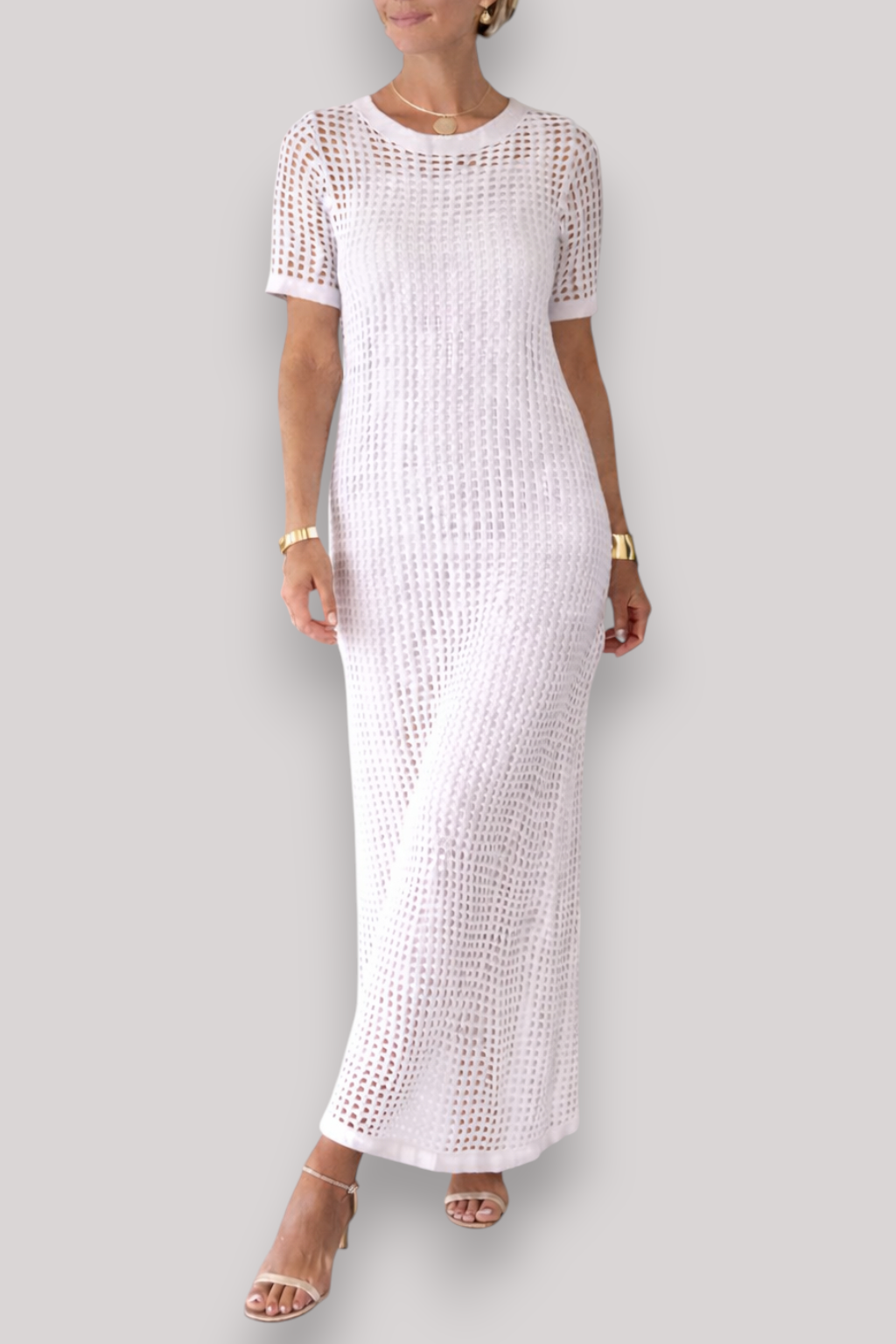 The Iona Women's Dress Set Elegant Summer Short Sleeve Two Piece