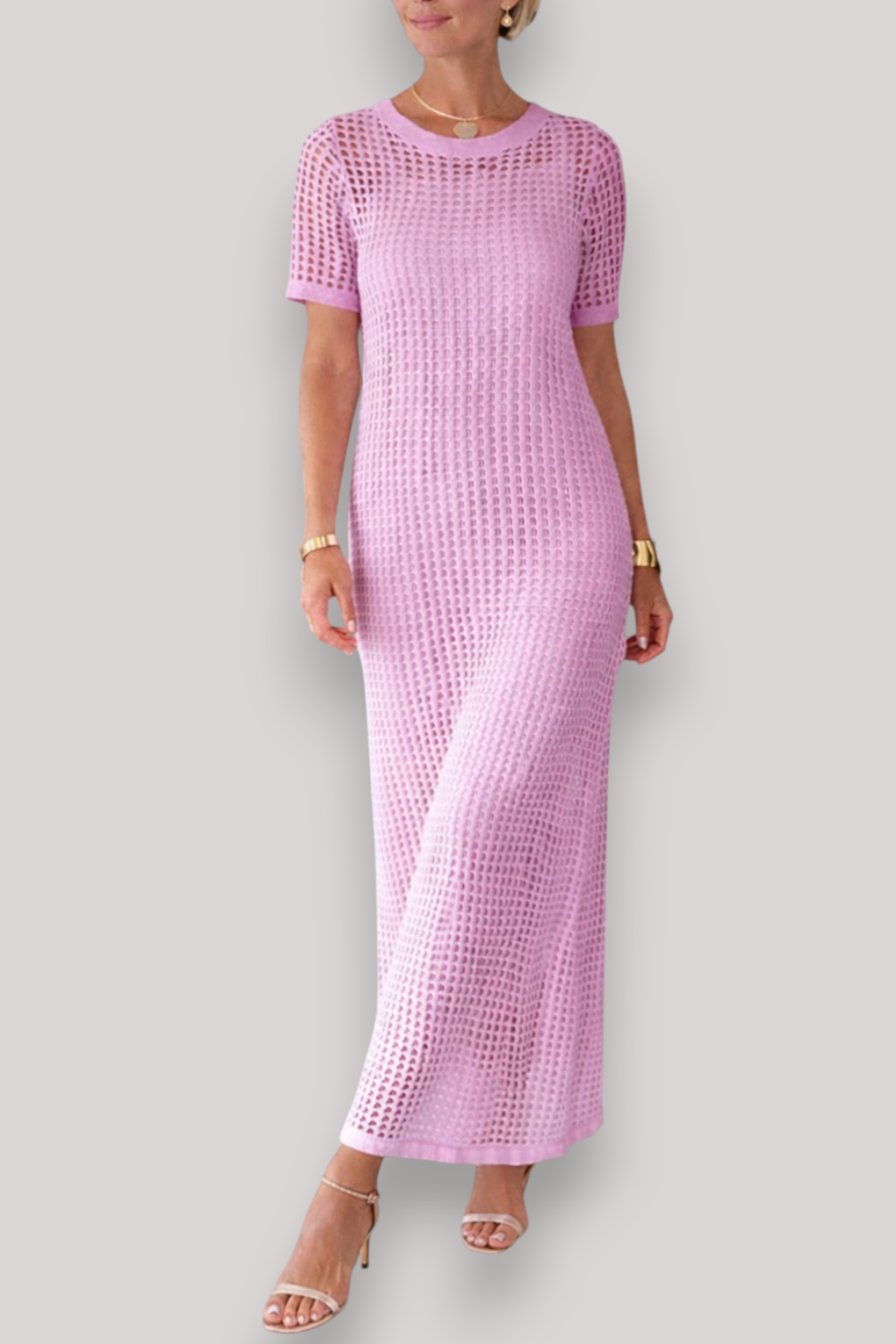 The Iona Women's Dress Set Elegant Summer Short Sleeve Two Piece