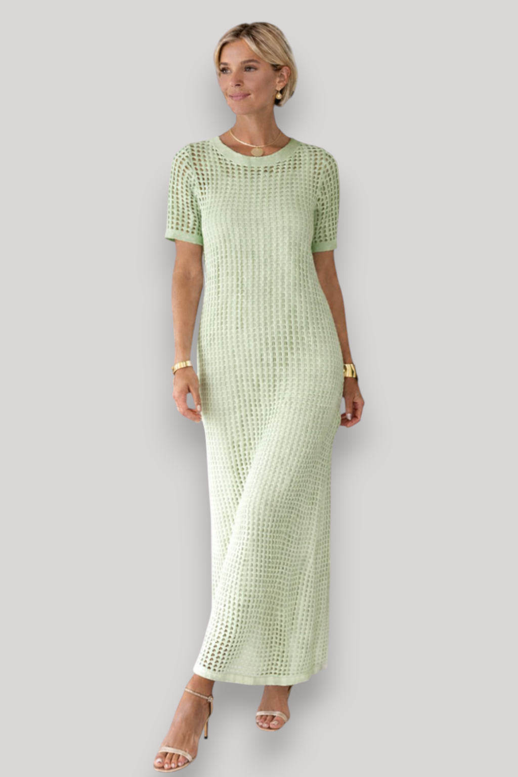 The Iona Women's Dress Set Elegant Summer Short Sleeve Two Piece