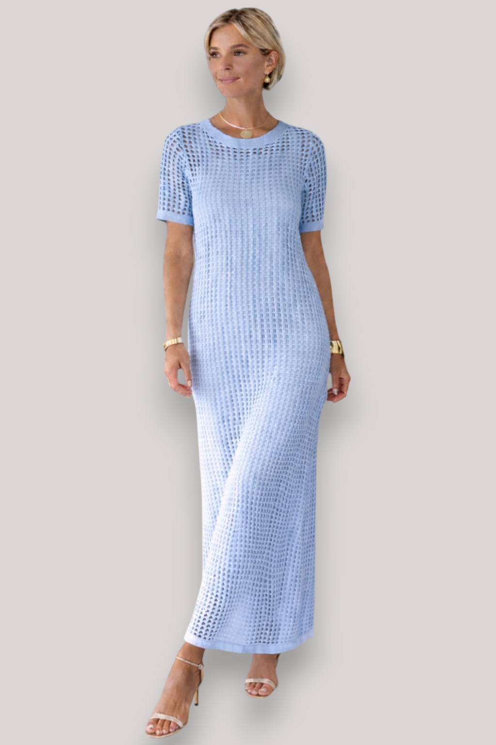 The Iona Women's Dress Set Elegant Summer Short Sleeve Two Piece