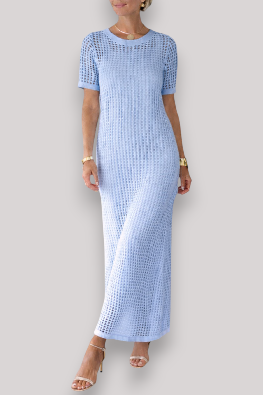 The Iona Women's Dress Set Elegant Summer Short Sleeve Two Piece