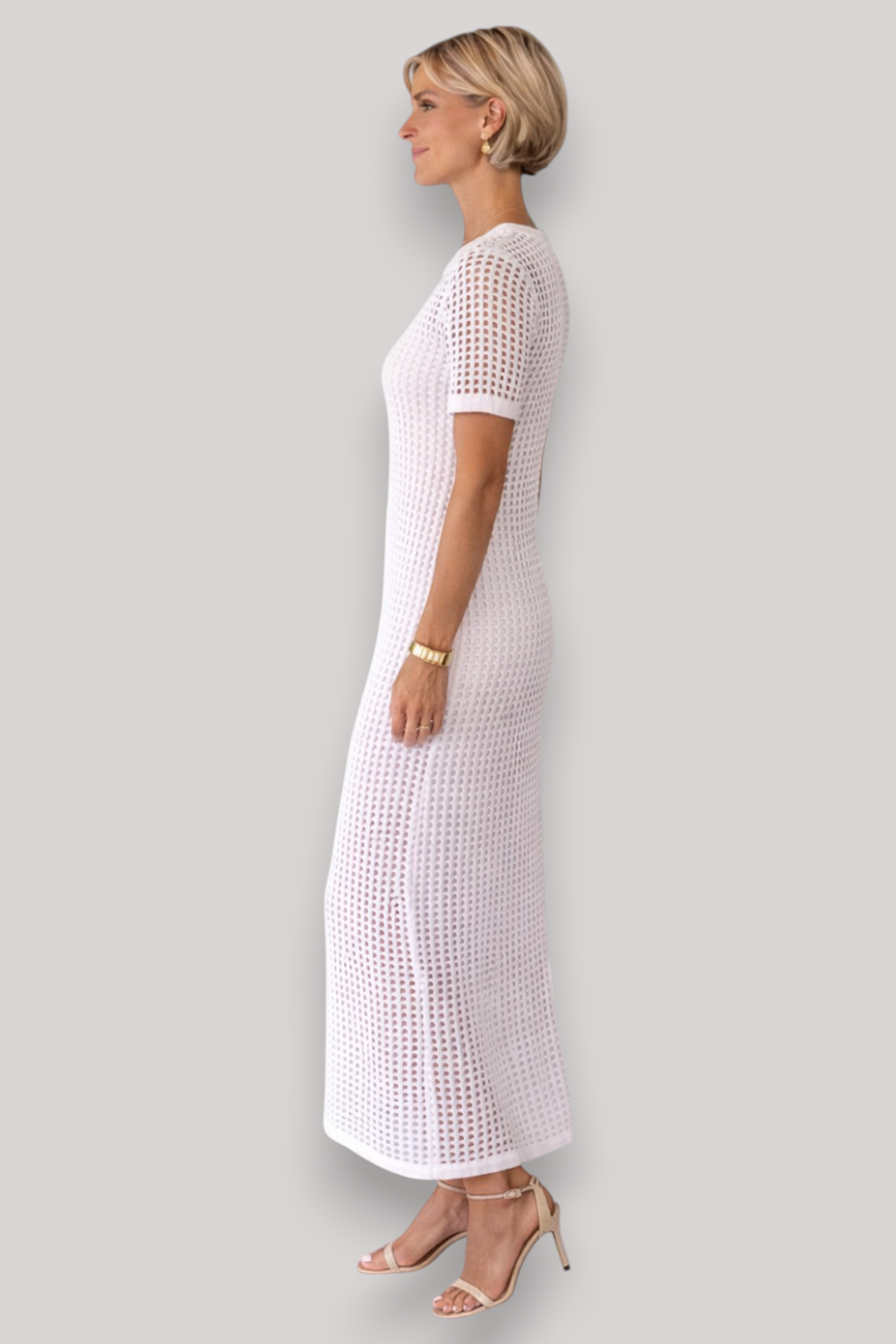 The Iona Women's Dress Set Elegant Summer Short Sleeve Two Piece